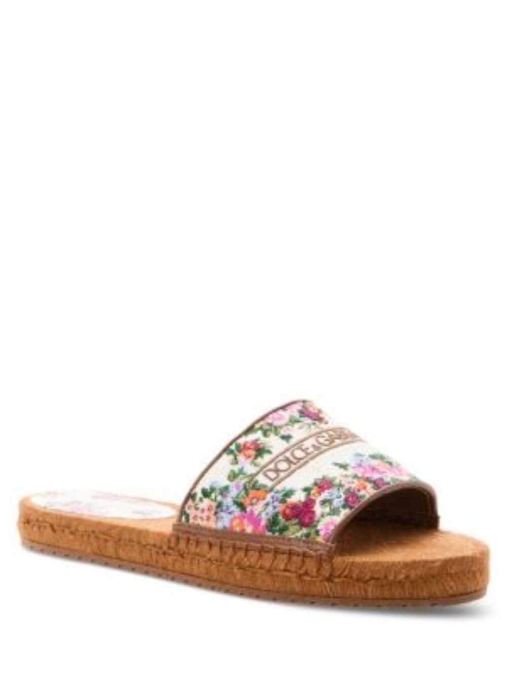 Dolce & Gabbana Espadrille Slides Sandal